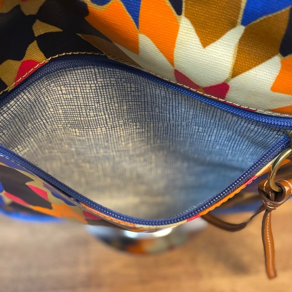 Fossil | Key-Per | Crossbody | Starburst Repeating Print | Vibrant | ZB5600 - Picture 11 of 15